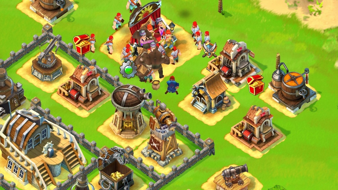 Pirates battle screenshot
